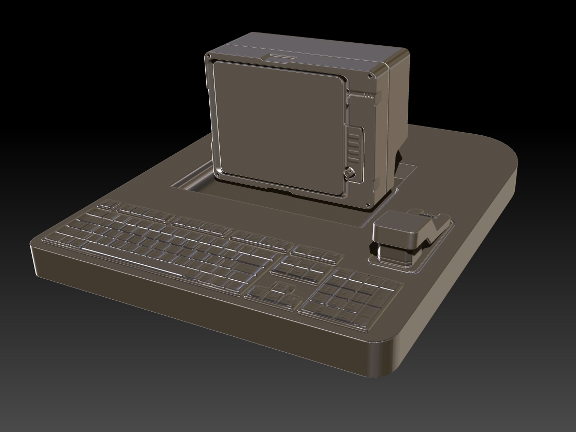 console tech model 2 3D print model - Mito3D