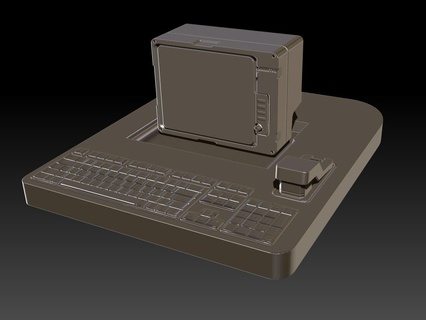 console tecnologia modelo 2 3d print model - Mito3D
