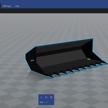 construction bucket game 3d print model - Mito3D