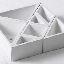 Konstrukteur Vase Beton Pflanze modul Dekor Kunst 3d print model - Mito3D