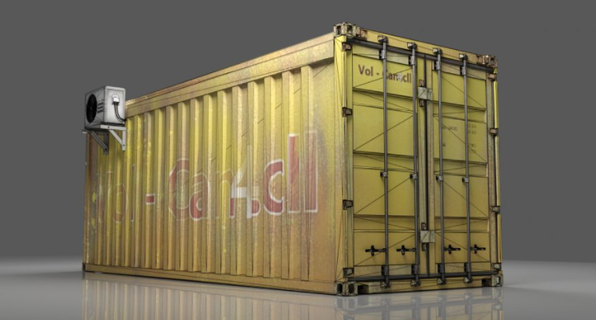 container Architecture container 3d model textured  3d print model - Mito3D