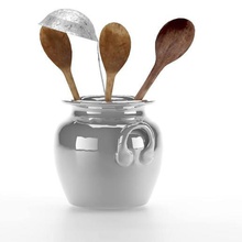 container home pot spoon ladle 3d print model - Mito3D