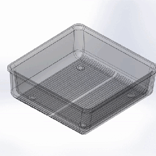 Container 150 mm 3dprint 3dprinting Lager Modell frei 3d print model - Mito3D