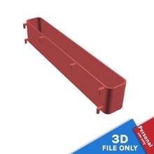 récipient 30x35x55cm espace rangement Ikea skadis outil panier poubelle baignoire boîte plateau carte 39 impression panneau perforé organiser Mots clés 3d print model - Mito3D