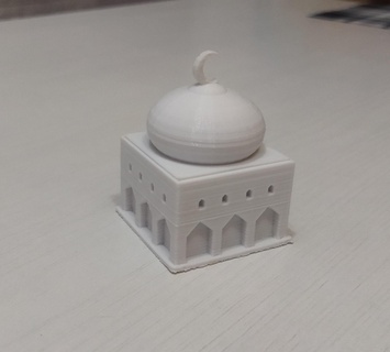 envase cuenco mezquita templo mezcolanza 3d print model - Mito3D