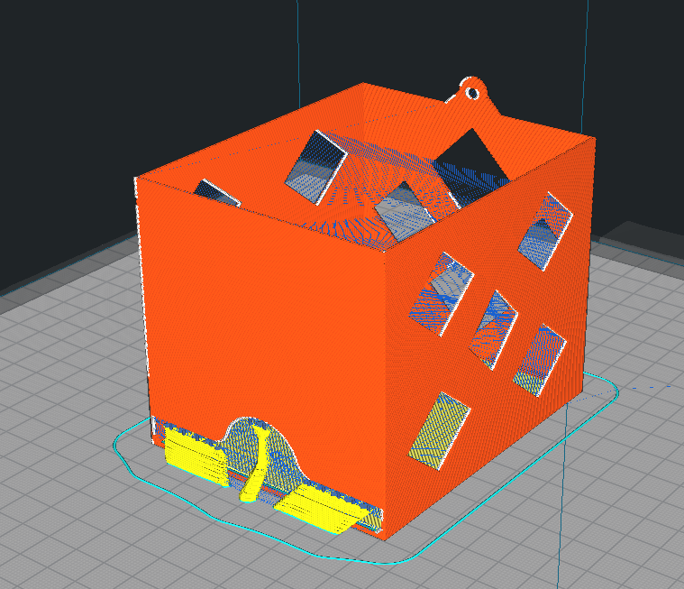 konteyner zarf 3D print model - Mito3D