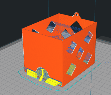 konteyner zarf 3d print model - Mito3D