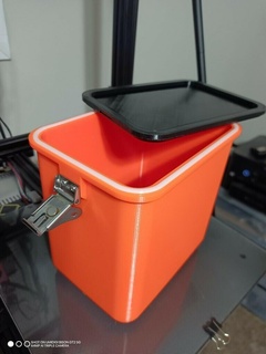 recipiente Ozark pescaria Bolsa Ferramentas balde armazenamento 3d impressão 3d print model - Mito3D