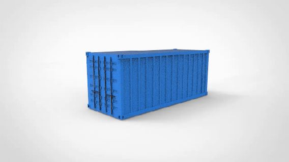 container ship 20ft liferaft boat yacht submarine cruise tangker cargo 3d print model - Mito3D