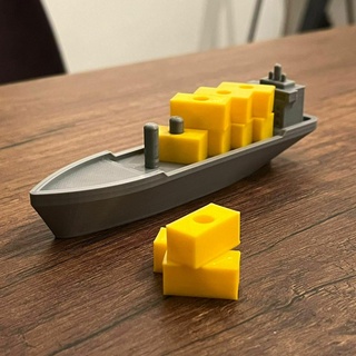 container ship vessel boat toy 3d print model - Mito3D