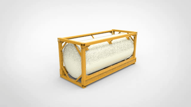 récipient réservoir livraison cargaison canot sauvetage bateau navire yacht marin croisière pétrolier 3D print model - Mito3D