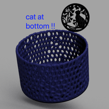 konteyner voronoi ev kelebek bahçe eden kap kaplar yoga kedi meditasyon idealab düzenlemek organizasyon 3d print model - Mito3D
