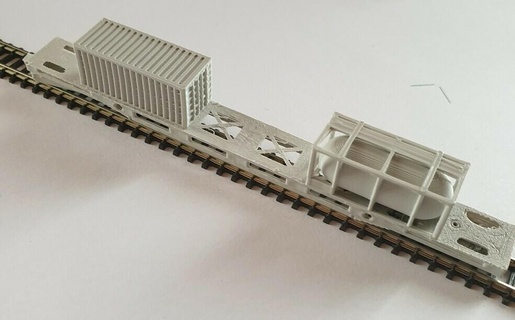 contenitore z vagone ferroviario giocattolo gioco Accessori 3d print model - Mito3D