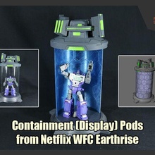 containment pods transformers netflix wfc earthrise 3d print model - Mito3D