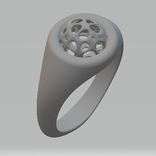 contemporáneo de anillo la joyería anycubic3d 3d print model - Mito3D