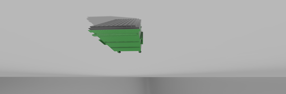 container pöbel müll mülltonne 3d print model - Mito3D