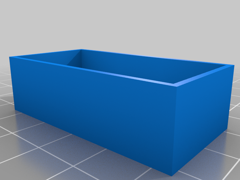 Contenitore isolante macio suave recipiente degrau lm2596 Concha scatola eletrônicos 3D print model - Mito3D