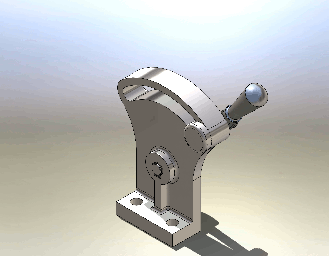 controlar encargarse máquina herramientas titulares manual fdm diseño mecánico sólido cuerpo 3D print model - Mito3D
