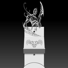 controlador auriculares soporte carnicería modelo 3d impresión artilugio controlar teléfono maravilla dc historietas batman superhombre araña hombre estrella guerras mandaloriano boba 3d print model - Mito3D