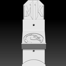 kontrolör kulaklık Kulp destek ölümlü kombat model 3d Yazdır gadget kontrol telefon hayret dc çizgi roman batman Süpermen örümcek adam star savaşlar mandaloryalı 3d print model - Mito3D