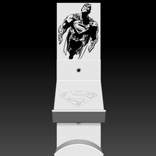 kontrolör kulaklık Kulp destek Süpermen model 3d Yazdır gadget kontrol telefon hayret dc çizgi roman batman örümcek adam star savaşlar mandaloryalı Boba 3d print model - Mito3D