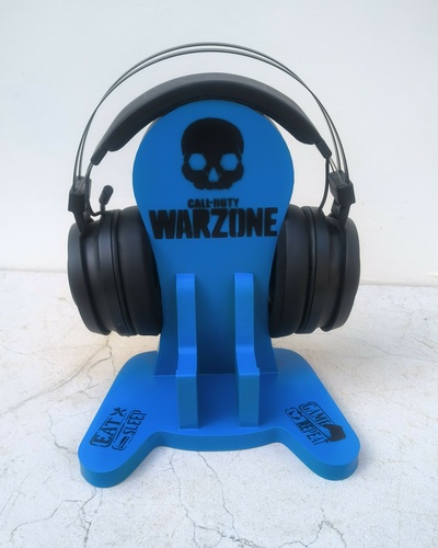 controller headset stand fortnite call of duty minecraft personalised gift birthday gaming accessory gamer ps5 xbox playstation teen 3d print model - Mito3D