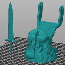 controller stand elden ring 3d print model - Mito3D