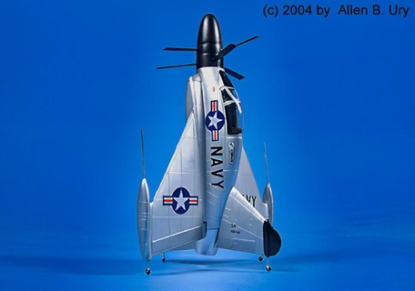 convair xfy pogo Avions modelismo maqueta 3d print model - Mito3D