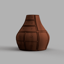 bequeme Möbel vase home pot Brust Schubladen brick Architektur Stein mittelalterliche deco Blume Wand Haus amphora jahrgang Stern wars Nähen tech techno Dampf punk tonneau Fass 3d print model - Mito3D