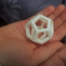 poliedros convexos pdragy editado art matemáticas 3d print model - Mito3D