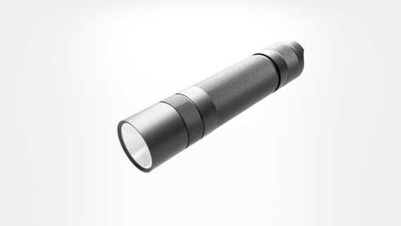 convoy s21a light flashlight s2 s2+ 3d print model - Mito3D