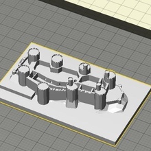 conwy castle Architektur Gebäude-Strukturen seetheworld 3d print model - Mito3D