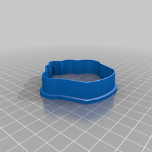 cookie cutter pastel 3d print model - Mito3D