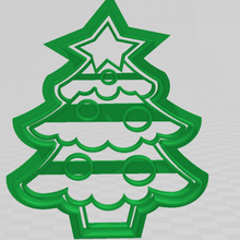 cookie-cutter christmas tree sharp print cookie 3d print model - Mito3D