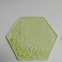 cookie cactus fondant cookies porcelain clay framework 3d print model - Mito3D