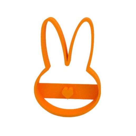 cookie cutter home bunny Ostern Küche cookie-cutter 3D print model - Mito3D