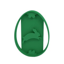 cookie cutter home bunny egg easter kitchen cookie-cutter 3d print model - Mito3D