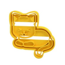 emporte-pièce la maison cookie coupeur de biscuit-coupeur cuisine cat kitty 3d print model - Mito3D