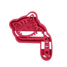 cookie cutter home cookie-cutter kitchen cat kitty 3d print model - Mito3D