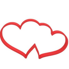 çerez kesici ev kurabiye mutfak kalp kalpler Sevgililer valentine 3d print model - Mito3D