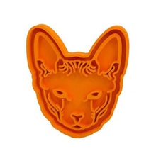 cookie cutter home cookie-cutter kitchen cat kitty 3d print model - Mito3D