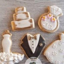 emporte-pièce la maison biscuit moule cookie moisissure mariage de 3d print model - Mito3D