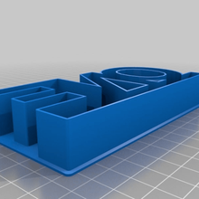 kurabiye kesici özelleştirilmiş Mutfak Yemek 3d print model - Mito3D