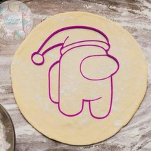 biscotto taglierina taglio masse torta frese pankers francobolli muffe Natale 3d print model - Mito3D