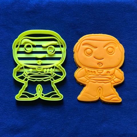 cookie cutter - buzz lightyear toy story 4 home cookies cutting biscuits 3D print model - Mito3D