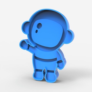cookie cutter - astronaut cookies cutting 3d print model - Mito3D