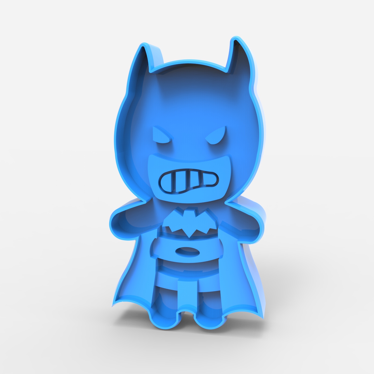 biscotto taglierina Batman taglio biscotti dc super eroe 3D print model - Mito3D