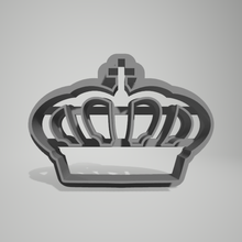 cookie cutter - cookie cutter - corona crown cookie cutter crown 3d print model - Mito3D