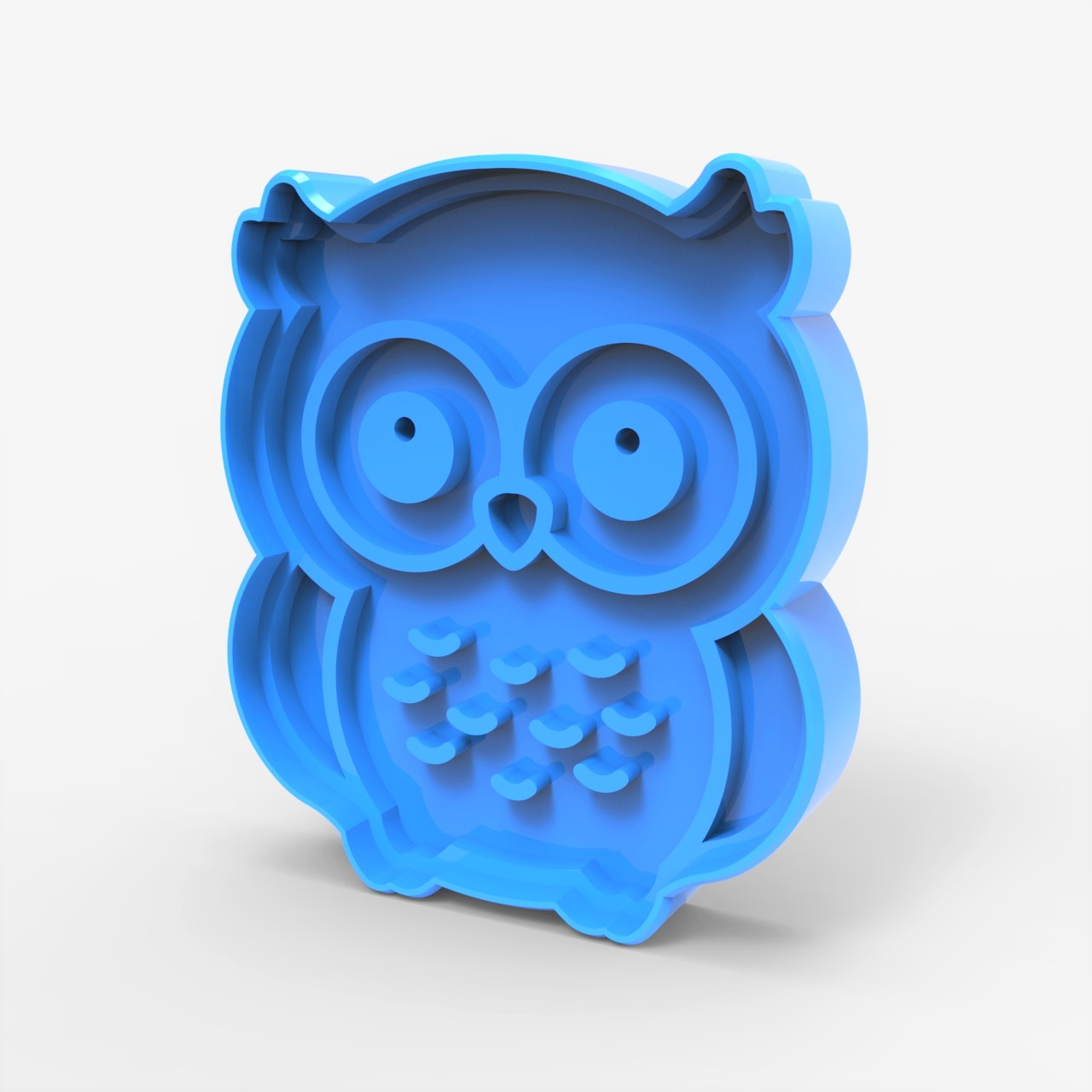 cookie cutter - owl Home cutting cookies ave 3D print model - Mito3D