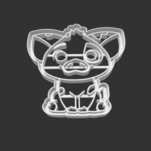 cookie cutter - pua moana sing along home cookies cutting biscuits 3d print model - Mito3D